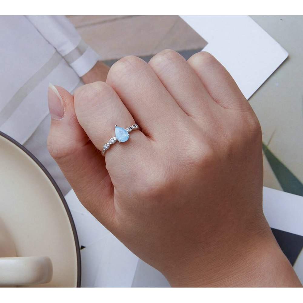 Ice Zircon Ring