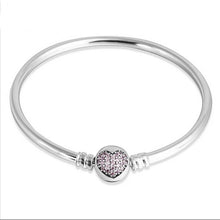 Big Pink Heart Bracelet