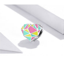 Charm Love Heart Colorful