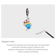 Cute Magic Teacup Pendent Charms