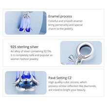 Charms Pendant Blue Harebells