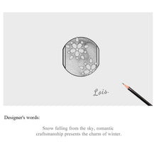 Shiny Snowflakes Charm