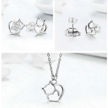 Fashion Cute Cat Jewelry Sets