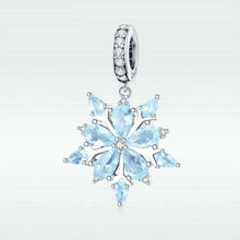 Winter Snowflake Blue