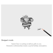 Merry Christmas Santa Claus Beads 