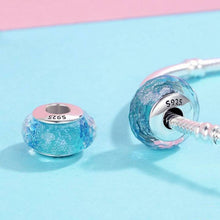 Blue Murano Glass Bead