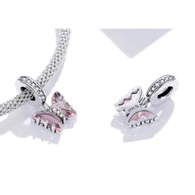 Butterfly Glass Charm