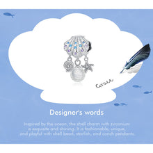 Charm Delicate Shell Pearl Pendant