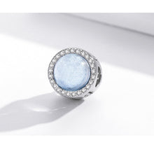 Murano Glaze Charm Round Bead