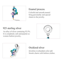 Parrot Pendant Charm