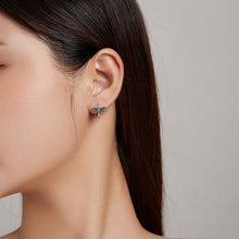 Dragonfly Earrings Buckle Earrings Round