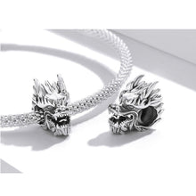 Chinese Dragon Head Charm