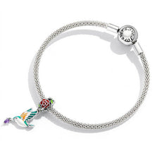 Bird Charm with Zircon