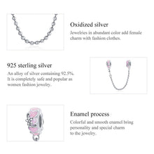 Purple Glass Safety Chain