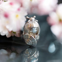 Kokeshi With Umbrella Charm Bead