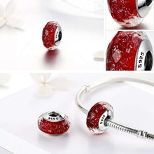 Red Murano Glass Bead