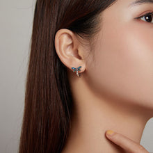 Dragonfly Earrings Buckle Earrings Round