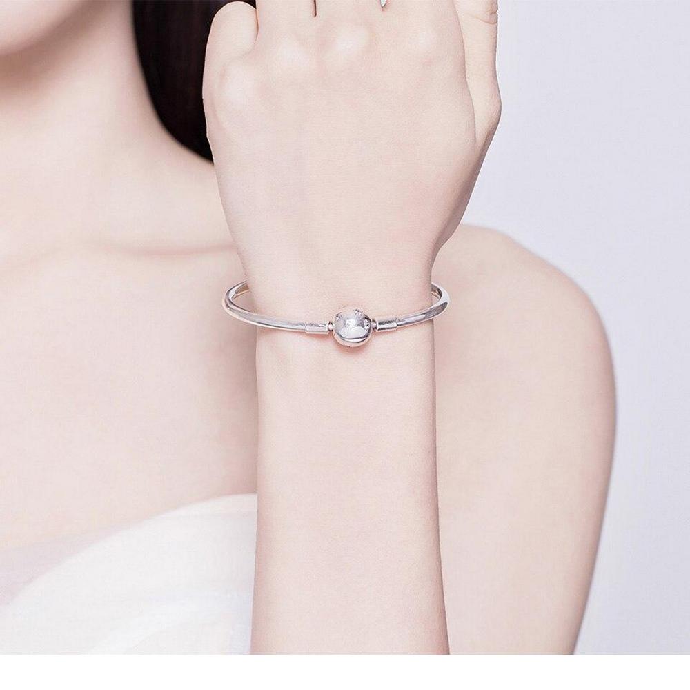 Star Bangle Smooth Bracelet