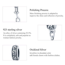 Vintage Vine Safety Chain Charm