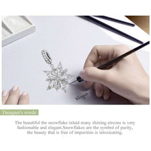 Winter Snowflake Blue