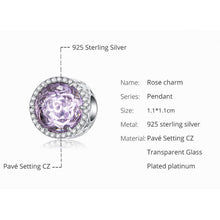 Exquisite Rose Charm