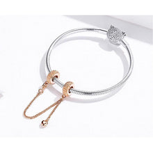 Safety Chain With Heart-shaped Pendant