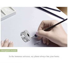 Star Moon Planet Beads Clip