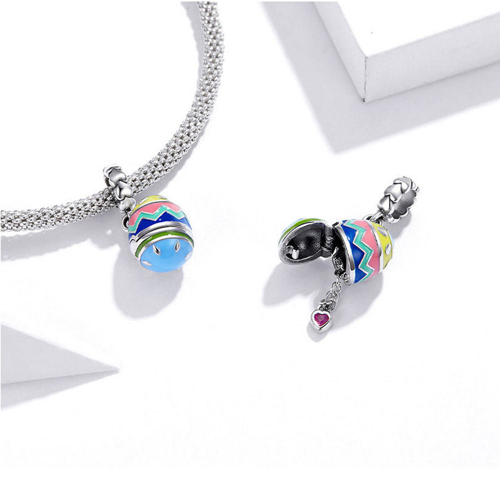 Lucky Eggs Colorful Charm Pendant