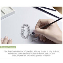 Stackable Daisy Flower Rings