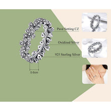 Stackable Daisy Flower Rings