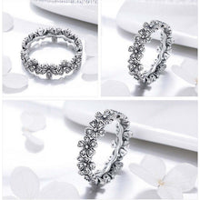 Stackable Daisy Flower Rings