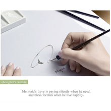 Mermaid's Tail Open Cuff Bracelets