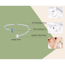 Mermaid's Tail Open Cuff Bracelets