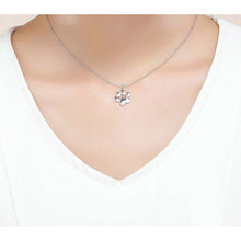 Animal Footprints Dog Cat Footprints Necklaces