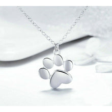 Animal Footprints Dog Cat Footprints Necklaces