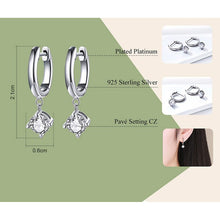 Round Earrings Zircon