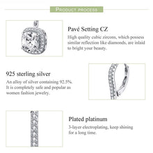 Geometric Earrings With Zircon