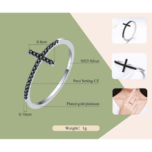 Faith Cross Shape Rings