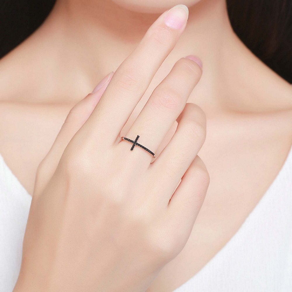 Faith Cross Shape Rings