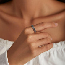 Rose and Skull Open Ring