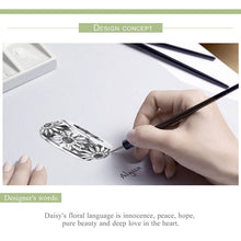 Vintage Daisies Charm, Bead