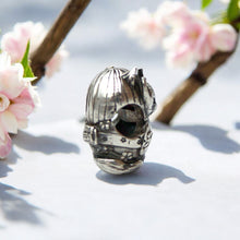 Charm Bead Kokeshi Kitsune