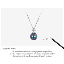 Black Pearl Necklace