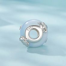 Xmas Snowman Rainbow Charm