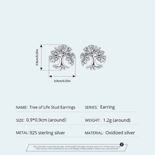 Tree of Life Stud Earrings
