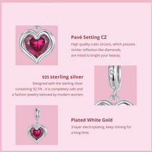 Forever Love Heart Charm