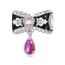 Romantic Bow Beads Charms