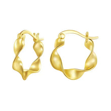 Twist Hoop Earrings