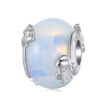 Xmas Snowman Rainbow Charm