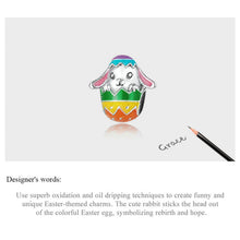 Charm Bead Rabbit Easter Egg